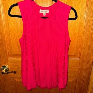 Red Philosophy Tunic Tank